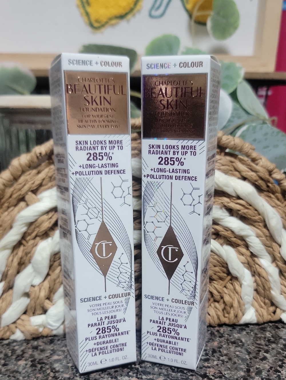 Charlotte Tilbury Beautiful Skin Foundation 2 Avail Shades🔥💖